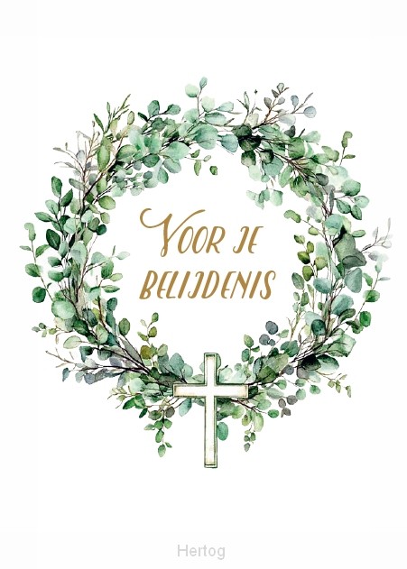 Voor je Belijdenis - wenskaart 