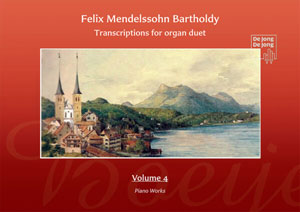 Transcriptions for organ duet (4) - Notenschrift
