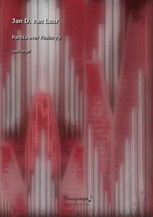 Partita Psalm 79 voor orgel - Notenschrift