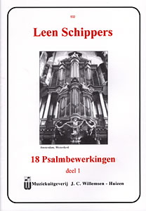 Achttien psalmbewerkingen dl. 1 - Notenschrift