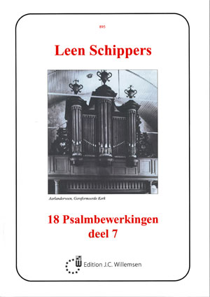 Achttien psalmbewerkingen dl.7 - Notenschrift