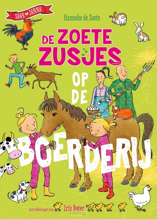 De zoete zusjes op de boerderij
