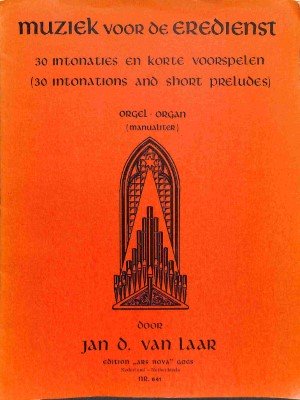 30 intonaties en korte voorspelen - Tweedehands notenschrift