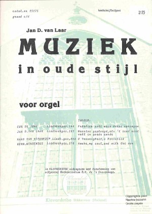 Muziek in oude stijl - Tweedehands Klavar